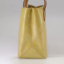 LOUIS VUITTON Monogram Vernis Reade PM Hand Bag Beige M91334 LV Auth 111752-4