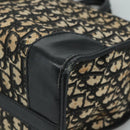 Christian Dior Trotter Canvas Boston Bag Navy Auth 111760-10