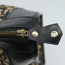 Christian Dior Trotter Canvas Boston Bag Navy Auth 111760-14