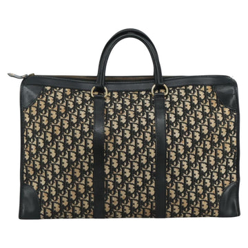 Christian Dior Trotter Canvas Boston Bag Navy Auth 111760 - 0