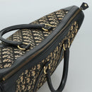 Christian Dior Trotter Canvas Boston Bag Navy Auth 111760-6