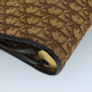 Christian Dior Trotter Canvas Shoulder Bag Brown Auth 111761-17