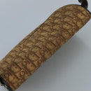 Christian Dior Trotter Canvas Shoulder Bag Brown Auth 111761-6