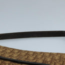 Christian Dior Trotter Canvas Shoulder Bag Brown Auth 111761-8