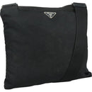 PRADA Shoulder Bag Nylon Black Auth 111765-1