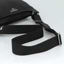 PRADA Shoulder Bag Nylon Black Auth 111765-7