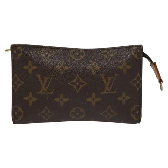 LOUIS VUITTON Monogram Bucket PM Accessory Pouch LV Auth 111772