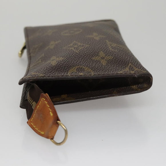 LOUIS VUITTON Monogram Bucket PM Accessory Pouch LV Auth 111772