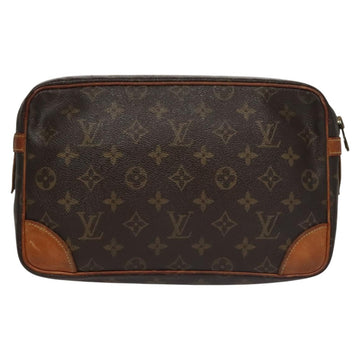 LOUIS VUITTON Monogram Compiegne 28 Clutch Bag M51845 LV Auth 111802 - 0