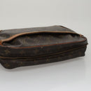 LOUIS VUITTON Monogram Compiegne 28 Clutch Bag M51845 LV Auth 111802-6