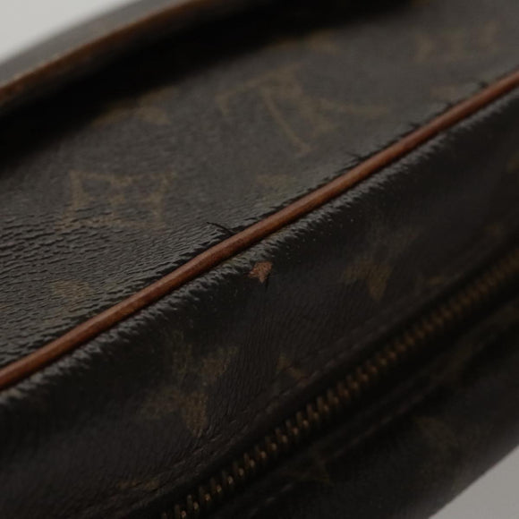 LOUIS VUITTON Monogram Compiegne 28 Clutch Bag M51845 LV Auth 111802