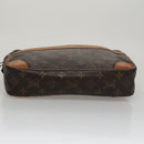 LOUIS VUITTON Monogram Compiegne 28 Clutch Bag M51845 LV Auth 111802-9