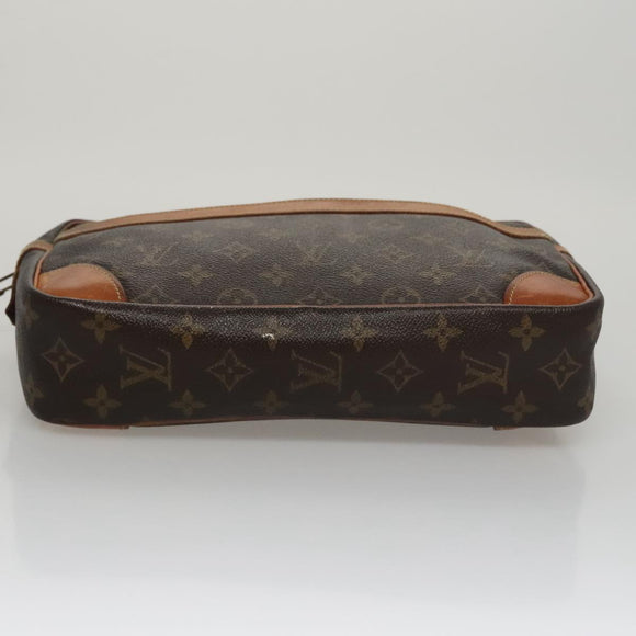 LOUIS VUITTON Monogram Compiegne 28 Clutch Bag M51845 LV Auth 111802
