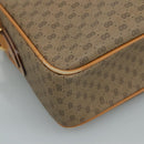 GUCCI Micro GG Supreme Shoulder Bag PVC Beige Auth 111808-14