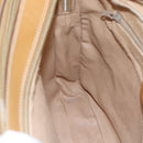 GUCCI Micro GG Supreme Shoulder Bag PVC Beige Auth 111808-19