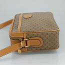 GUCCI Micro GG Supreme Shoulder Bag PVC Beige Auth 111808-4