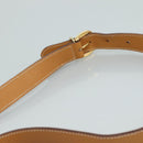 GUCCI Micro GG Supreme Shoulder Bag PVC Beige Auth 111808-8