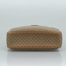 GUCCI Micro GG Supreme Shoulder Bag PVC Beige Auth 111808-5