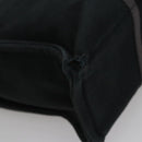 HERMES Fourre Tout PM Hand Bag Canvas Black Gray Silver Auth 111811-12