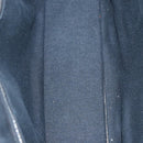 HERMES Fourre Tout PM Hand Bag Canvas Black Gray Silver Auth 111811-16