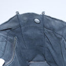 HERMES Fourre Tout PM Hand Bag Canvas Black Gray Silver Auth 111811-17