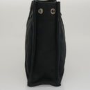 HERMES Fourre Tout PM Hand Bag Canvas Black Gray Silver Auth 111811-5