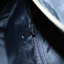 Burberrys Blue Label Hand Bag Nylon Black Auth 111813-19