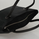 Burberrys Blue Label Hand Bag Nylon Black Auth 111813-6