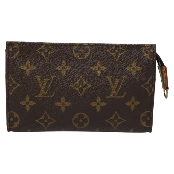 LOUIS VUITTON Monogram Bucket PM Accessory Pouch LV Auth 111829