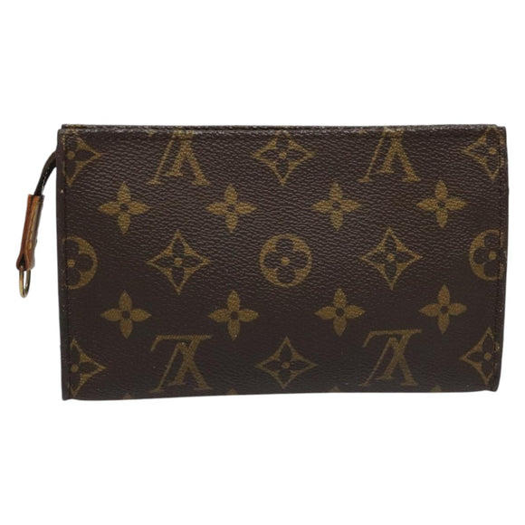 LOUIS VUITTON Monogram Bucket PM Accessory Pouch LV Auth 111829