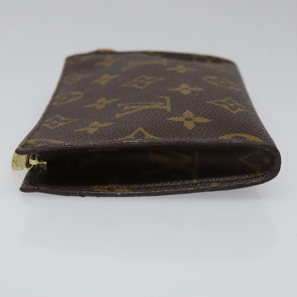 LOUIS VUITTON Monogram Bucket PM Accessory Pouch LV Auth 111829