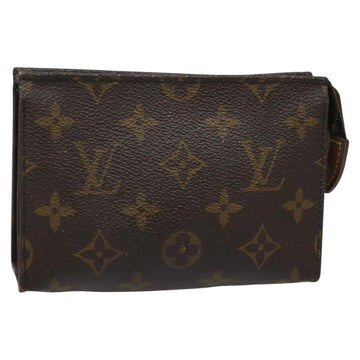 LOUIS VUITTON Monogram Poche Toilette 15 Pouch M47546 LV Auth 111834