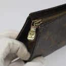 LOUIS VUITTON Monogram Poche Toilette 15 Pouch M47546 LV Auth 111834-9