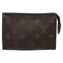 LOUIS VUITTON Monogram Poche Toilette 15 Pouch M47546 LV Auth 111834-13