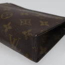 LOUIS VUITTON Monogram Poche Toilette 15 Pouch M47546 LV Auth 111834-7