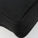 PRADA Shoulder Bag Nylon Black Silver Auth 111866-17
