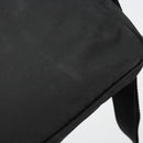 PRADA Shoulder Bag Nylon Black Silver Auth 111866-9
