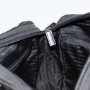 PRADA Shoulder Bag Nylon Black Silver Auth 111866-11