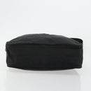 PRADA Shoulder Bag Nylon Black Silver Auth 111866-5