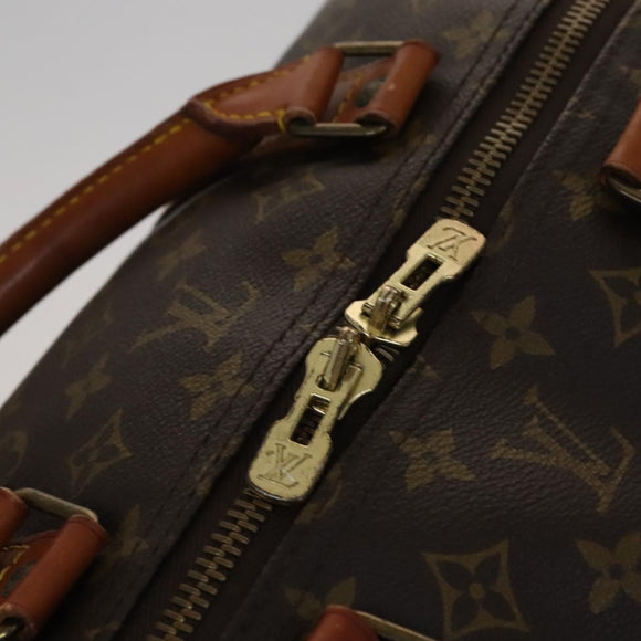 LOUIS VUITTON Monogram Keepall Bandouliere 60 Boston Bag M41412 LV Auth 111902