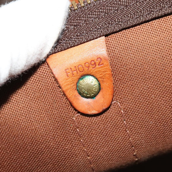 LOUIS VUITTON Monogram Keepall Bandouliere 60 Boston Bag M41412 LV Auth 111902