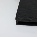 LOUIS VUITTON Epi Capuchin Shoulder Bag Black M52342 LV Auth 111907A-8