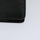 LOUIS VUITTON Epi Capuchin Shoulder Bag Black M52342 LV Auth 111907-17