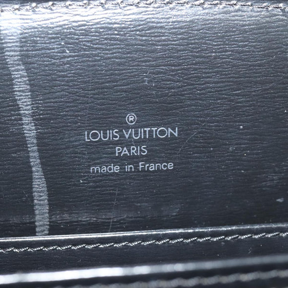LOUIS VUITTON Epi Capuchin Shoulder Bag Black M52342 LV Auth 111907