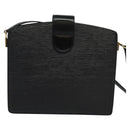 LOUIS VUITTON Epi Capuchin Shoulder Bag Black M52342 LV Auth 111907A-2