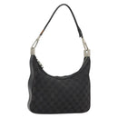 GUCCI GG Canvas Shoulder Bag Black 001 3812 Auth 111937-1