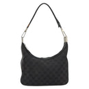 GUCCI GG Canvas Shoulder Bag Black 001 3812 Auth 111937-2