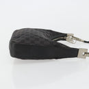GUCCI GG Canvas Shoulder Bag Black 001 3812 Auth 111937-4