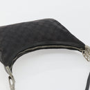 GUCCI GG Canvas Shoulder Bag Black 001 3812 Auth 111937-6