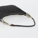 GUCCI GG Canvas Shoulder Bag Black 001 3812 Auth 111937-7